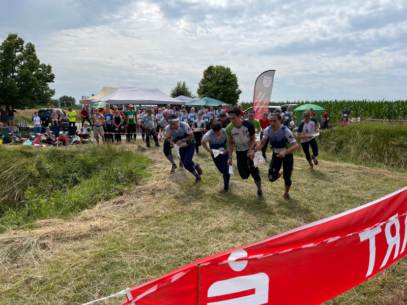 Start bei der Staffelmeisterschaft