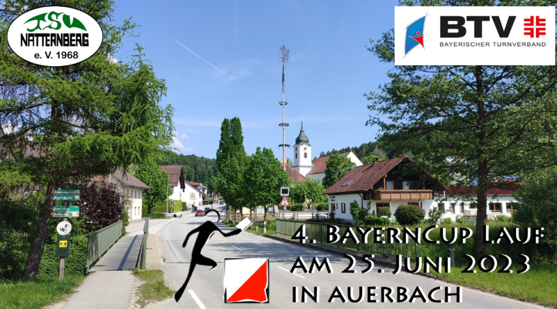 Auerbach ist Gastort des 4. BayernCup-Laufs