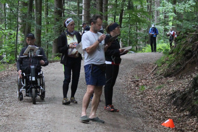Volle Konzentration erforderte der Bavarian Forest TrailO von den Teilnehmern.