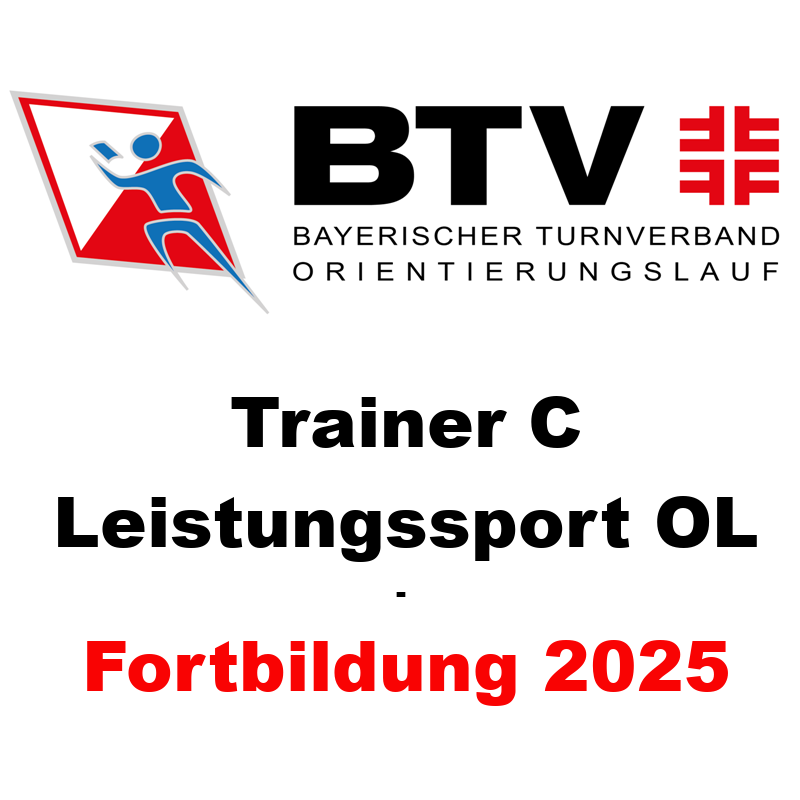 Logo des BTV zur Fortbildung Trainer C Leistungssport OL