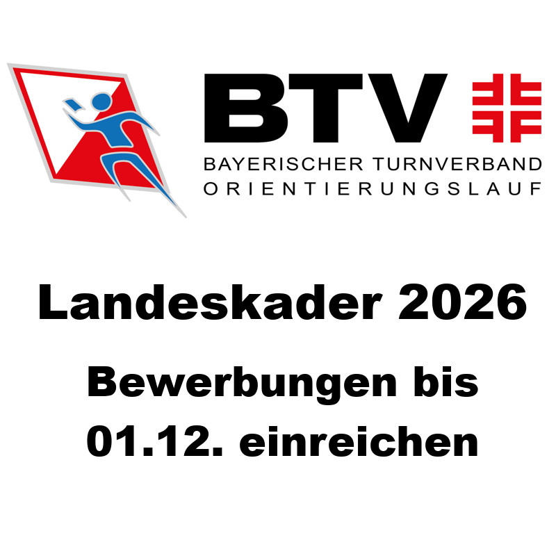 Bewerbung für den Landeskader 2026