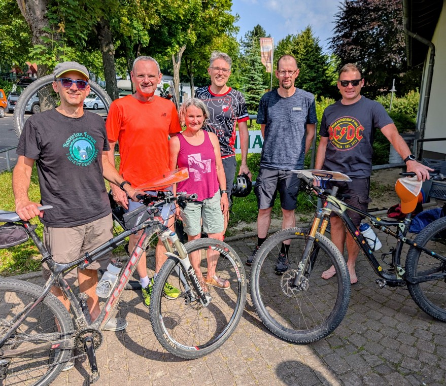 Das Bayerische MTBO-Team